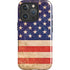 Distressed American Flag iPhone 16 Pro Magsafe Impact Case